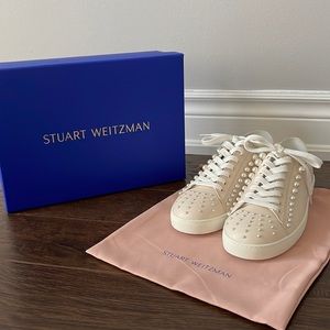 Brand new, never used, Stuart Weitzman Goldie convertible sneakers